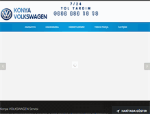 Tablet Screenshot of konyavolkswagen.com